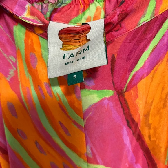 Farm Rio ***BOTH*** Fruit brush crop top NWT and pant NWOT - Picture 8 of 8